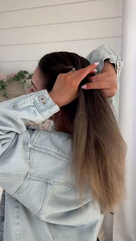 French Braid Claw Clip Updo