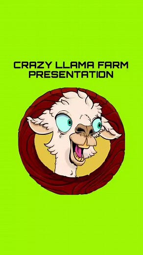 Crazy Llama Farm is in TikTok presentation #CrazyLlama #Llama #presentation #NFT