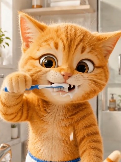 Cute Funny Cat Cartoon Animation for Kids