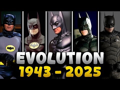 Batman’s Evolution: From Campy to Legendary (1943–2025)