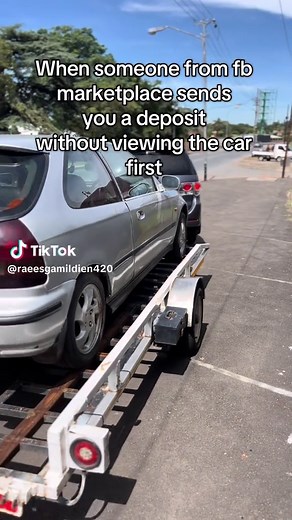 Guess I buy and sell cars now 🤔 Previous owner came to save her , he seems to have a deep attachment to body filler lol jk all the best buddy Can’t wait to see the progress #RVNGE #GTL #Hondavtec #brings #ballade #honda #hondatyper