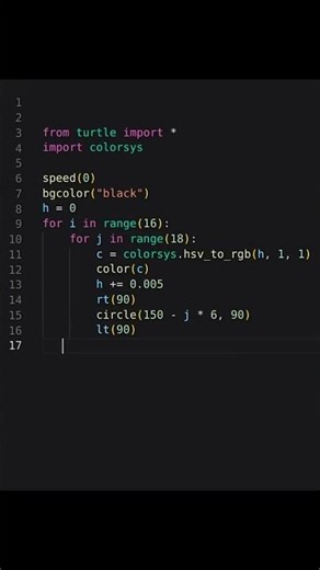 How to Draw a Flower Using Python in VS Code 🌸