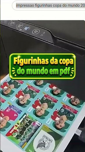 Figurinhas da Copa do Mundo 2026 para Imprimir em PDF! 🏆⚽️ #shorts