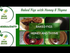 Baked Figs with Honey and Thyme