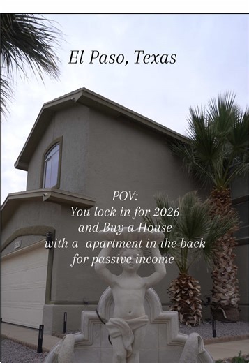 Dm me to find out if you qualify for a 2.5% interest Rate on This Home studio in the back 🔥🔥 El Paso, Texas 📍 🛌 4 🛁4 📐5,419 🚘2 💰315,000 ⭐️⭐️⭐️⭐️⭐️ Located right here in El Paso, Texas 📍, I am dedicated to helping you find your ideal home. I Can Assist You with Any Property in Texas! 🏡 Te puedo ayudar con cualquier propiedad en Texas! 🏡 Are you seeking your first home, or planning to sell and purchase another? I am here to provide expert guidance throughout the entire process! 🤩 ¿Es t
