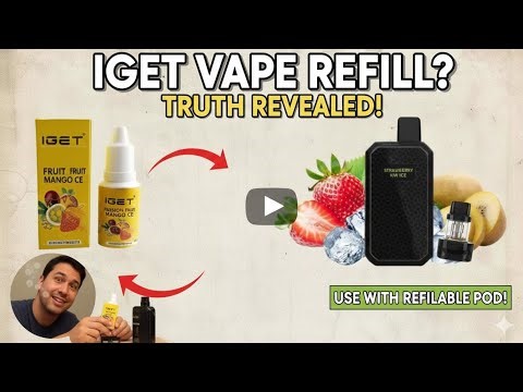 How to make iget star vape refill vape refill vape unboxing #new #vape #rihanvaper
