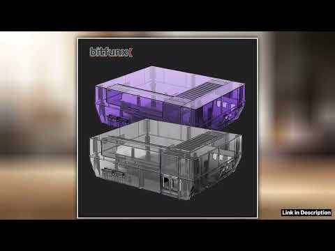 Bitfunx Transparent Game Console Replacement Shell Protective Housing Accessories For NES Nintendo