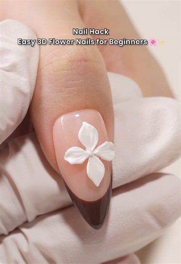 Create Beautiful 3D Flower Nails for Beginners