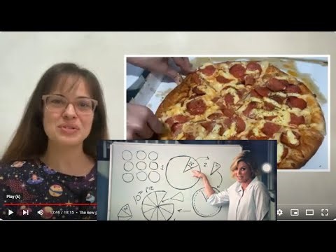 Modern Family S10E17 - using Math to turn 9 pizzas into 10 pizzas