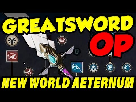 THE MOST FUN WEAPON IN NEW WORLD! Best Greatsword Guide For New World Aeternum!