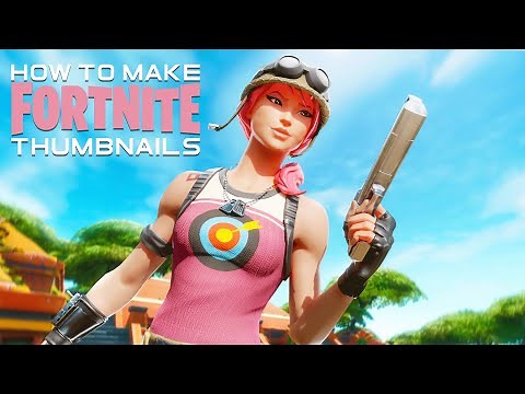 How to Make 3D Fortnite Thumbnails in Blender 3D! (Full Tutorial)