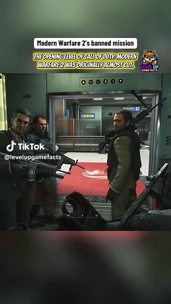 Infinity Ward almost removed the “No Russian” mission from Call of Duty: Modern Warfare 2 due to its extreme violence. It remained with a skip option and became one of gaming’s most controversial moments. Sources: Infinity Ward; IGN; BBC. #callofduty #modernwarfare2 #gaminghistory #videogames #gamefacts