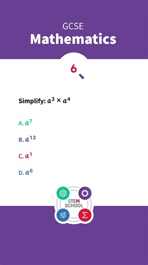 Multiple choice GCSE Maths question-14. #exam #edexcel #maths #aqa #ocr #gcse #gcsemathematics