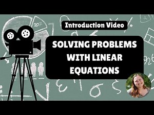 Introduction: Solving Problems with Linear Equations