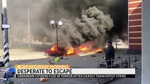 24K views · 41 reactions | At least 52 citizens were killed and dozens wounded in a Russian missile attack on a Ukrainian train station. Ukraine's President Volodymyr Zelenskyy is calling for a tough global response following the attack. | WTVR CBS 6 News | Facebook