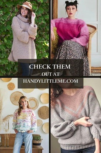 45 Crochet Sweaters To Make For Fall (Free Patterns)