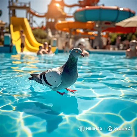 Pigeon Antics on the Toilet: A Fun Goon City Moment