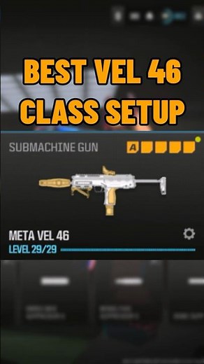 new BEST VEL 46 CLASS SETUP in MW3!