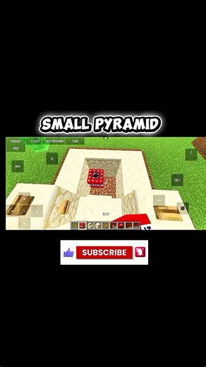 small pyramid #minecraft #gaming