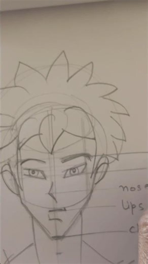 Easy Tutorial Anime Face🔥✅#anime #tutorial