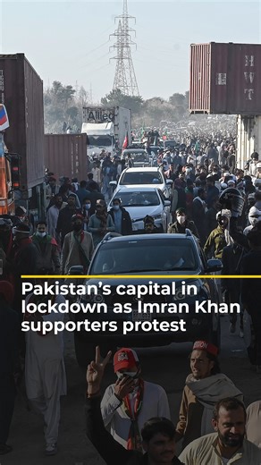 119K views · 6.9K reactions | Supporters of Pakistan's ex-PM Iman Khan are descending on the capital, Islamabad, demanding an end to what they say is political persecution of the popular political leader. | Al Jazeera English | Facebook