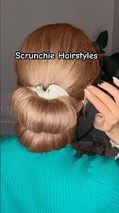 Easy Hairstyle:Quick and Easy Scrunchie Hair Ideas You’ll Love✨ #hairstyle #hair#explore #shorts
