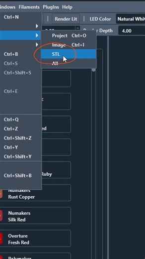 How to use your own filaments on other people’s HueForge designs 🧐 #3dprinting #hueforge