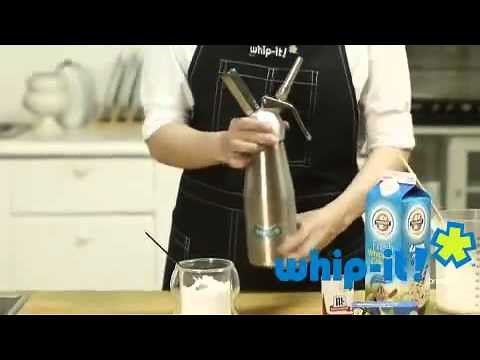 How to use a cream whipper