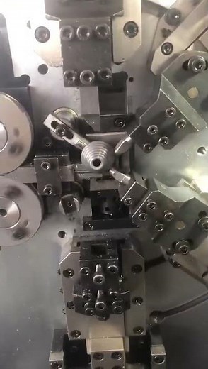 YF-CNC8645 Spring Coiling Machine | 1.5-4.5mm 6-Axis Spring Maker #springmachine#compressionspring