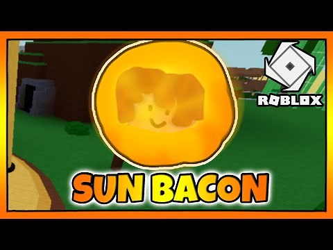 How to get the "SUN BACON" BADGE in FIND THE BACONS || Roblox