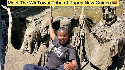 Meet the Wii Towaii Tribe of Papua New Guinea, aslo known as Bird Spirits 🇵🇬🇰🇪👧❤🌴 | Pacific Fans