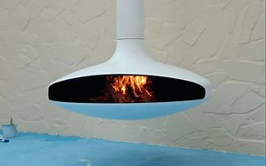 “飞碟壁炉”法国focus Gyrofocus在上海进行安装，曾被评为“世界上最美丽的事物”