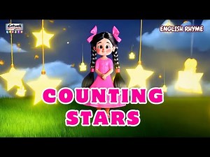 Counting Stars At Night ✨ | Learn Numbers 1 To 10 | Peaceful Counting Song For Kids