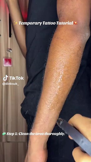 Temporary Tattoo Tutorial: Realistic Long-Lasting Application