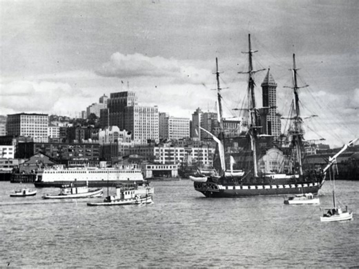 #OnThisDay in 1934 USS CONSTITUTION was officially decommissioned in Boston by Commander Louis J. Gulliver, following a three-year National Cruise to thank the American people for their role in restoring the Ship. From 1931 to June 1934, “Old Ironsides” welcomed over 4.6 million visitors aboard at more than 70 ports — a powerful testament to the nation’s enduring connection to its oldest commissioned warship. #AmericasNavy250 #OldIronsides #Navy250 #Boston #MaritimeHistory #Honor #NavalHistory |