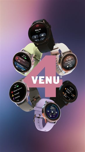2.6K views · 19 reactions | The future of wearables is here. Presenting Garmin Venu 4 that’s sleek, smart, and built to elevate your performance. #GarminVenu4 #Garmin #WellnessRedefine | Garmin | Facebook