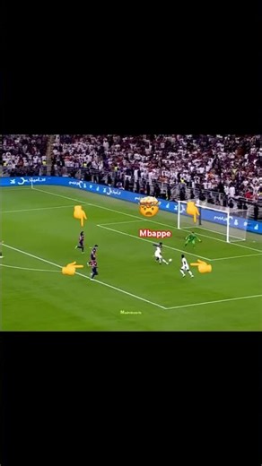 Fastest Player Alive? Mbappé Prove It Again 🤯 #mbappe #kylianmbappe #realmadrid #mbappegaol #shorts