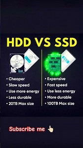 HDD vs SSD