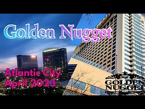 Golden Nugget Casino Tour | Walkway To Borgata & Harrah's Atlantic City April 2023