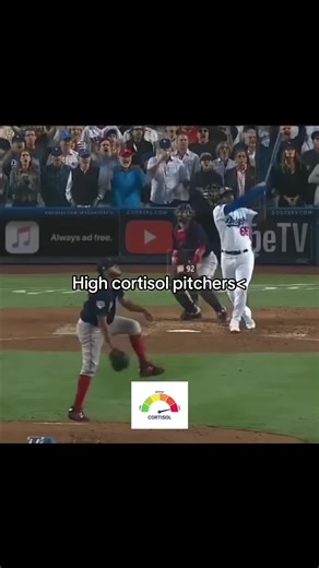 The Humor in Low Cortisol Pitchers in Baseball