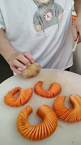 Amaziing chopping art #carvingart #technique #knifeskills #carvingknife | Vegetables's Carving