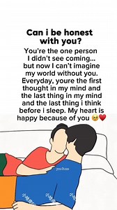Can i be honest with you?🥹♥️❤️ | you & me