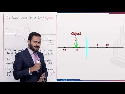 Class 10 - Physics - Chapter 12 - Lecture 10 Image Formation by Lenses - Allied Schools