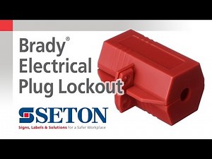 How to Install A Brady® Electrical Plug Lockout Device | Seton Video