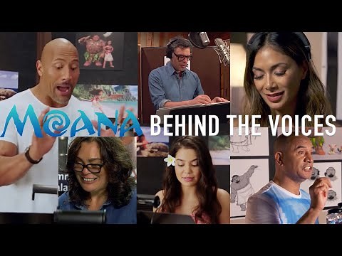 MOANA - BEHIND THE VOICES