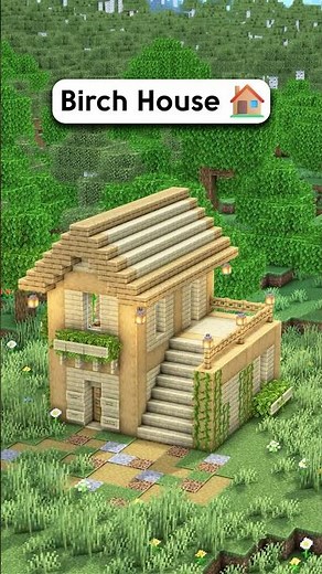 Minecraft Birch House 🏠