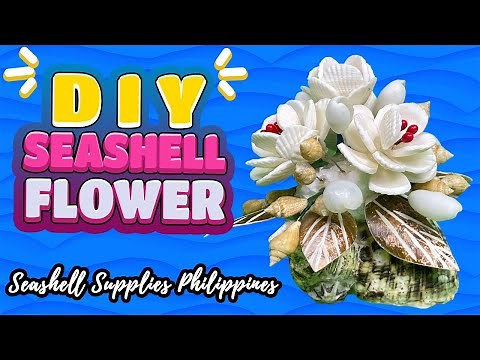 Seashell Flowers | DIY Sea Shell Flower | Arts and Crafts To Do