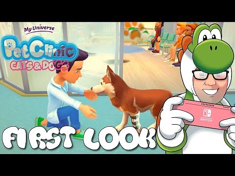 My Universe: Pet Clinic - Cats & Dogs PANDA EDITION | First Look on Nintendo Switch | Microids Life