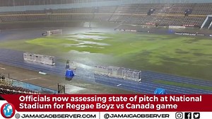 27K views · 173 reactions | The Jamaica Football Federation says Concacaf is currently making assessments to the pitch at the National Stadium to determine whether or not it is fit for play. https://www.jamaicaobserver.com/latest-news/officials-now-assessing-state-of-pitch-at-national-stadium-for-reggae-boyz-vs-canada-game/ | The Jamaica Observer | Facebook