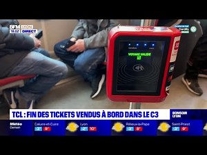 TCL : la fin des tickets vendus à bord en test sur la ligne C3